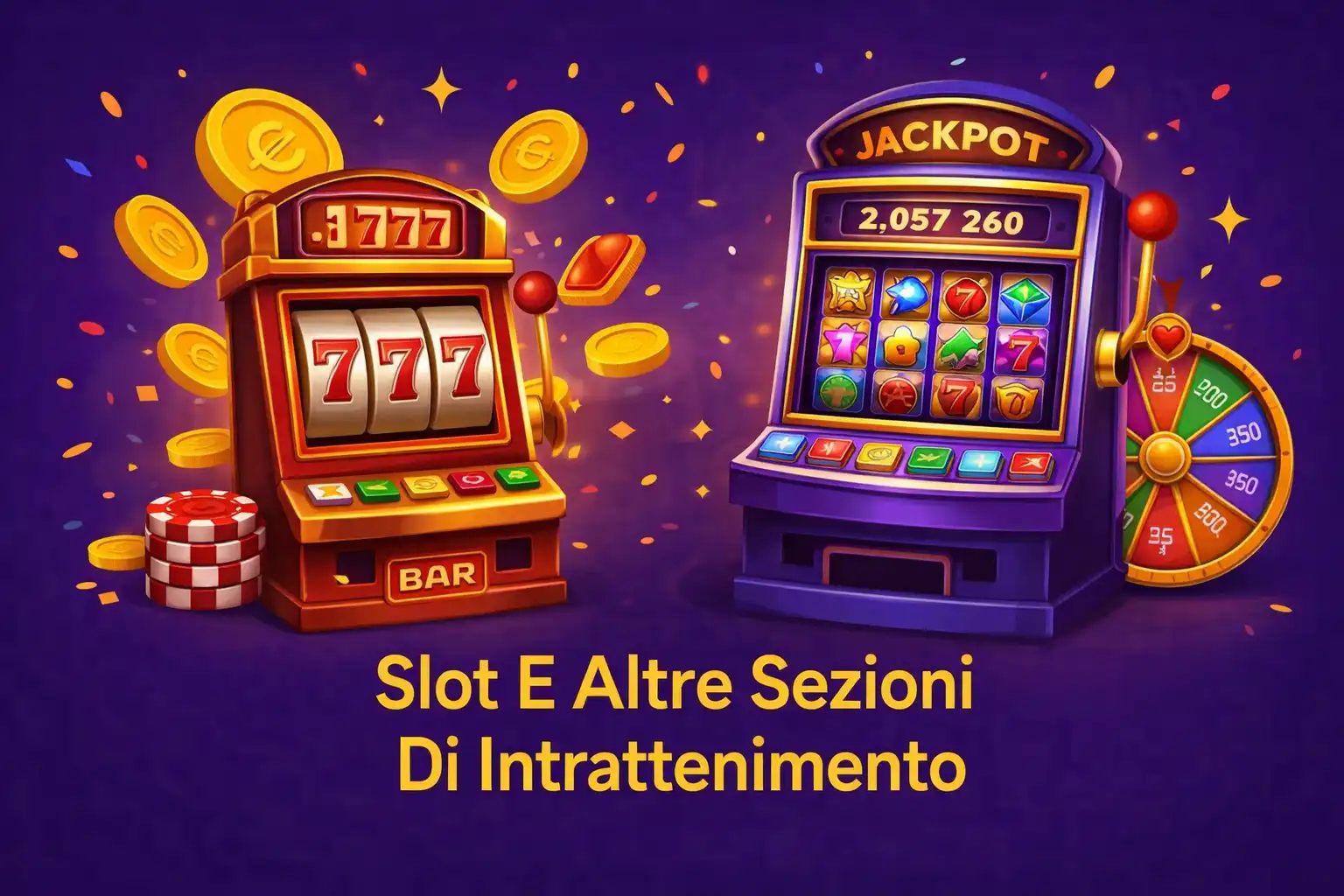 Slot E Altre Sezioni Di Intrattenimento
